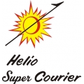 Helio Super Courier Aircraft Logo,Decals!